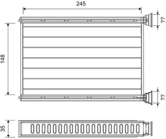 Heat Exchanger, interior heating 812401 - image 2