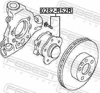 Wheel Hub 0282-R52R - image 2