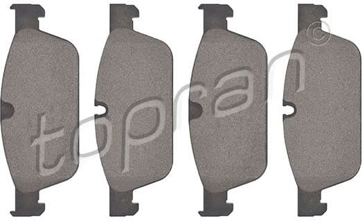 Brake Pad Set, disc brake 409 498