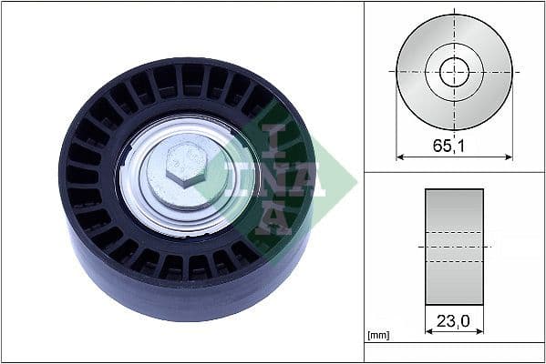 Deflection/Guide Pulley, V-ribbed belt 532 0882 10