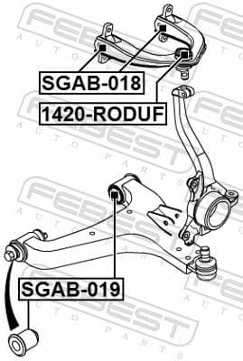 Ball Joint 1420-RODUF - image 2