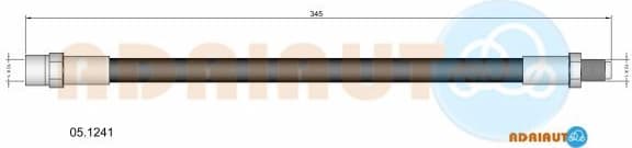 Brake hose rear 05.1241