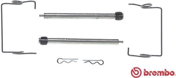 Accessory Kit, disc brake pad PRIME LINE A 02 301