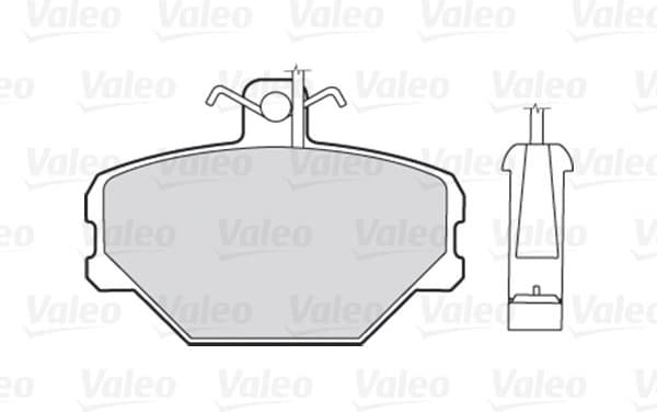 Brake Pad Set, disc brake ESSENTIAL 301095 - image 2