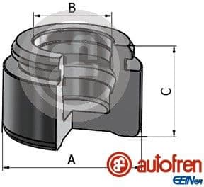Piston, brake caliper D025775