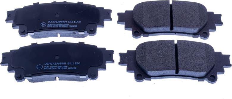 Brake Pad Set, disc brake B111390
