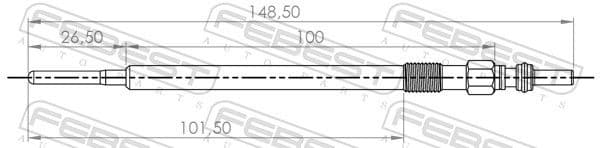 Glow Plug 16642-002 - image 2