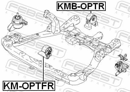 Mounting, engine KMB-OPTR - image 2