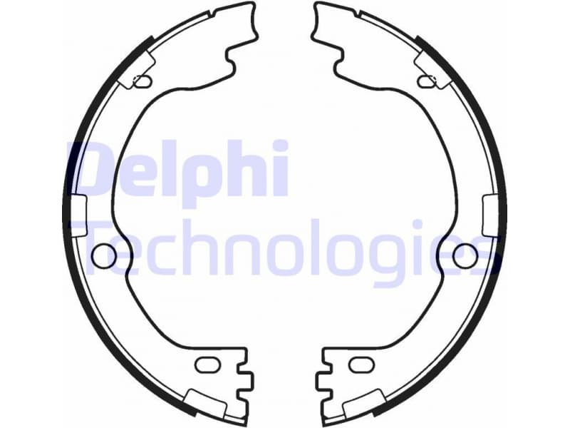 Brake Shoe Set, parking brake LS2119