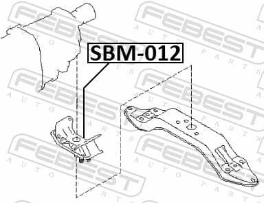 Mounting, engine SBM-012 - image 2