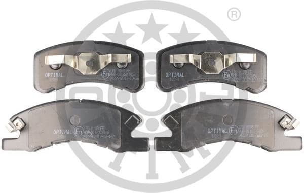 Brake Pad Set, disc brake BP-12524