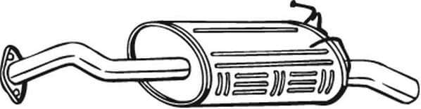 Rear Muffler 163063