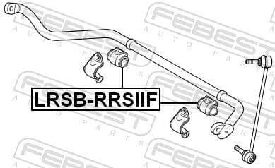 Mounting, stabiliser bar LRSB-RRSIIF