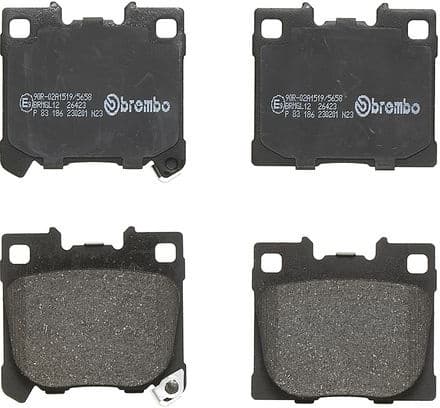 Brake Pad Set, disc brake PRIME LINE P 83 186
