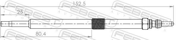 Glow Plug 24642-003 - image 2
