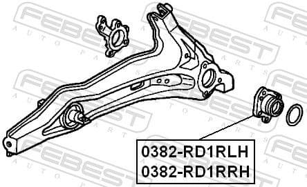 Wheel Hub 0382-RD1RLH - image 2