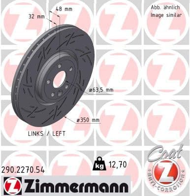 Brake Disc BLACK Z 290.2270.54