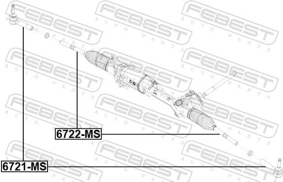 Tie Rod End 6721-MS - image 2