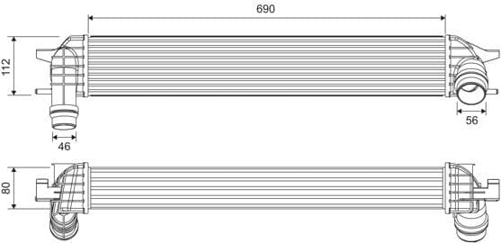 Charge Air Cooler 818696