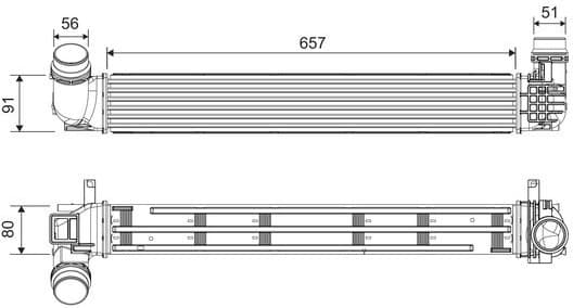 Charge Air Cooler 818878