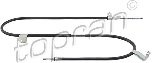 Cable Pull, parking brake 701 639