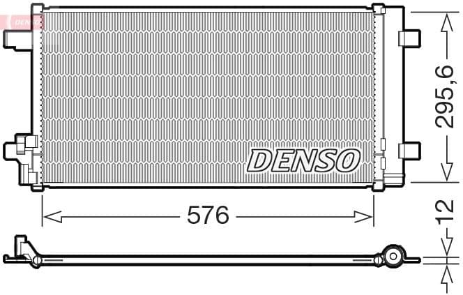 Condenser, air conditioning DCN32069