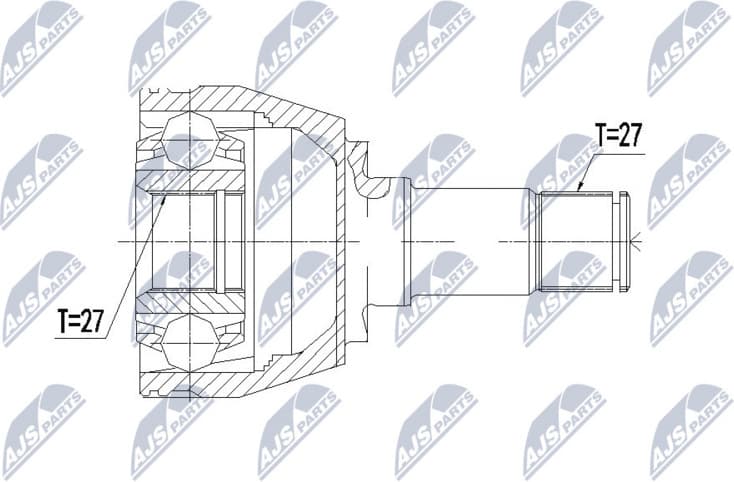 Joint Kit, drive shaft NPW-ME-081