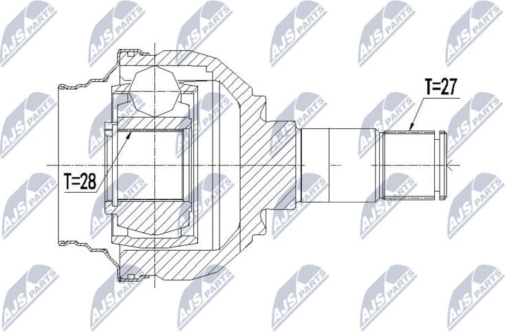 Joint Kit, drive shaft NPW-ME-084