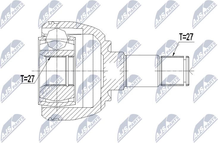 Joint Kit, drive shaft NPW-ME-085