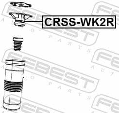 Suspension Strut Support Mount CRSS-WK2R - image 2
