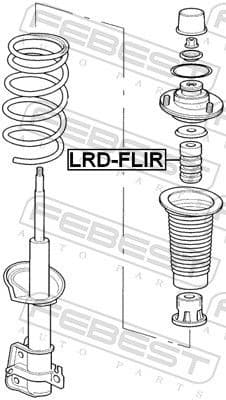 Rubber Buffer, suspension LRD-FLIR - image 2