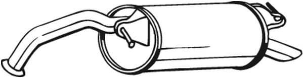 Rear Muffler 228-043