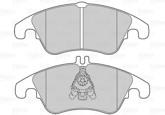 Brake Pad Set, disc brake ESSENTIAL 302303 - image 2