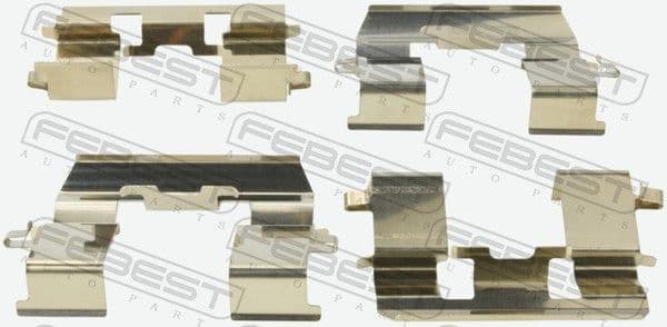 Accessory Kit, disc brake pad 0303-ACCF