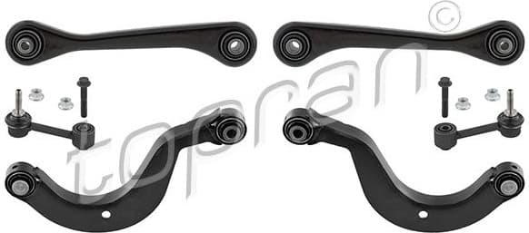 Control/Trailing Arm Kit, wheel suspension 118 693