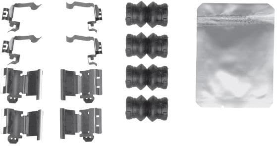 Accessory Kit, disc brake pad 1 987 474 751