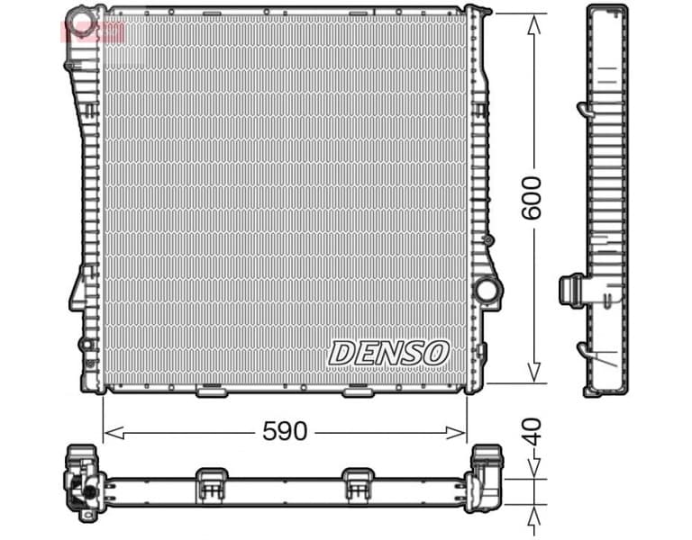 Radiator, engine cooling DRM05112