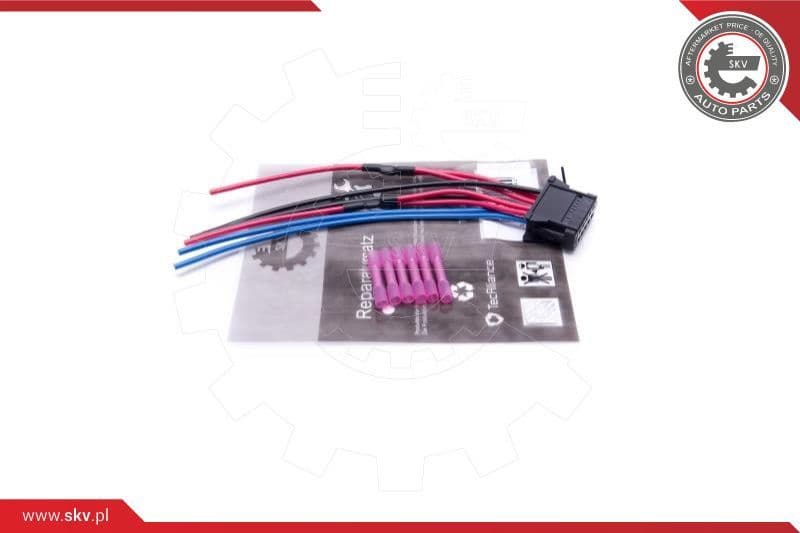 Cable Repair Set, interior heating fan, (eng. preheat sys.) 53SKV102