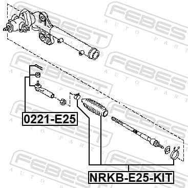 Bellow, steering NRKB-E25-KIT - image 2
