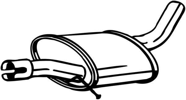 Centre Muffler 220-025