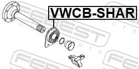 Bearing, drive shaft VWCB-SHAR - image 2