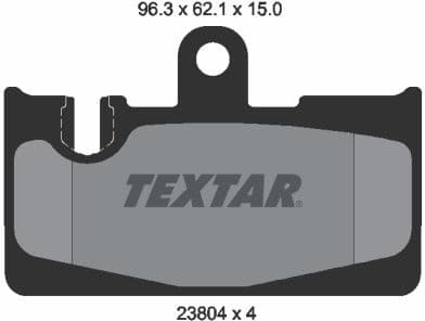 Brake Pad Set, disc brake 2380401