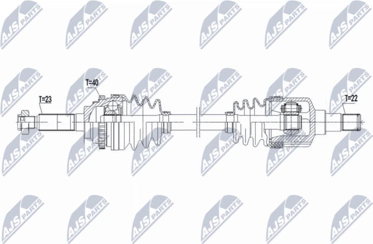 Drive Shaft NPW-DW-053