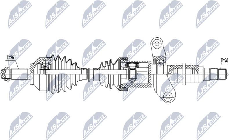 Drive Shaft NPW-BM-190