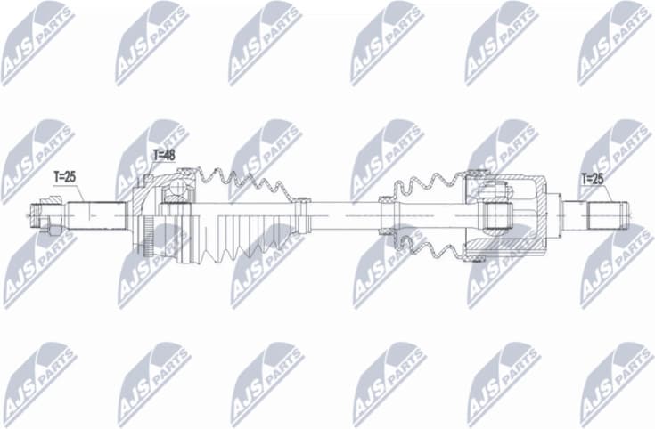 Drive Shaft NPW-KA-384