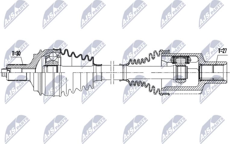 Drive Shaft NPW-ME-146