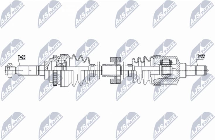 Drive Shaft NPW-DW-051