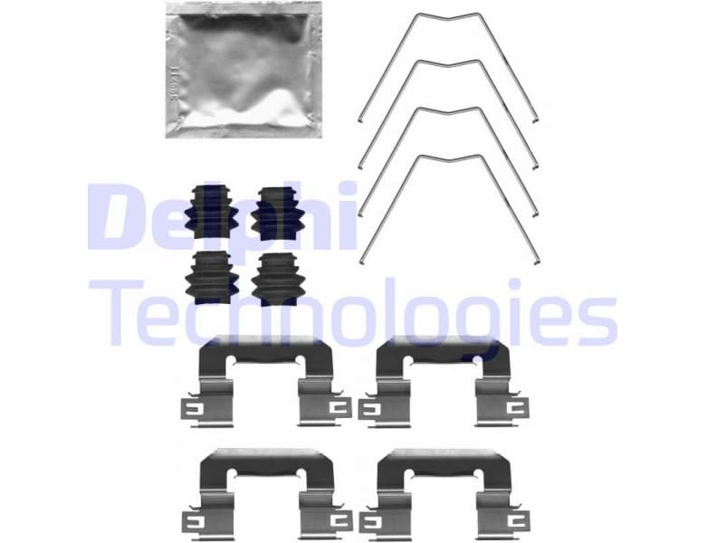 Accessory Kit, disc brake pad LX0711