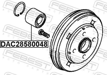 Wheel Bearing DAC28580048 - image 2