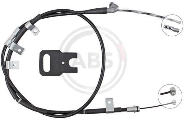 Cable Pull, parking brake K10130